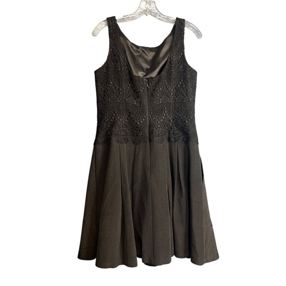 White House Black Market Little Black Dress Size 10 with Pockets - Picture 2 of 11